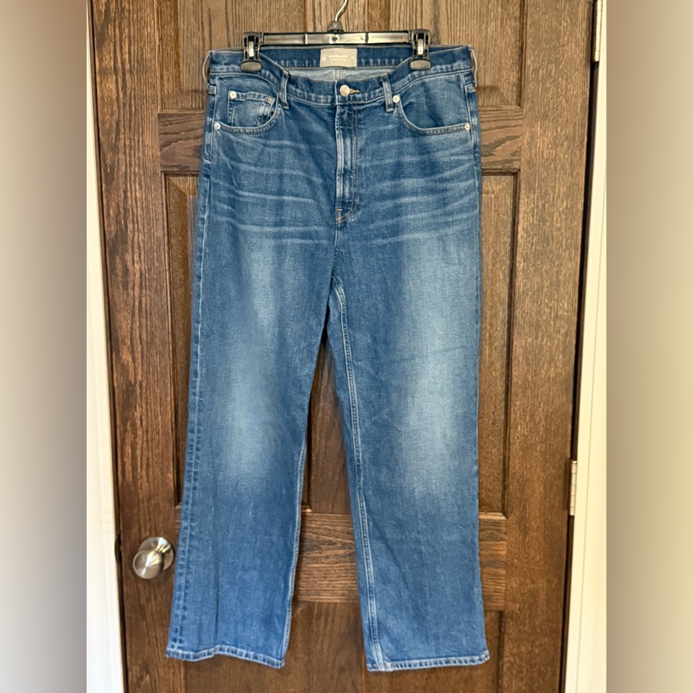 Everlane women’s The Cheeky Straight jeans size 32R
